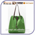 Personalized Shoulder Fashion Nylon Shopping Bag Drawstring With Custom Your Logo